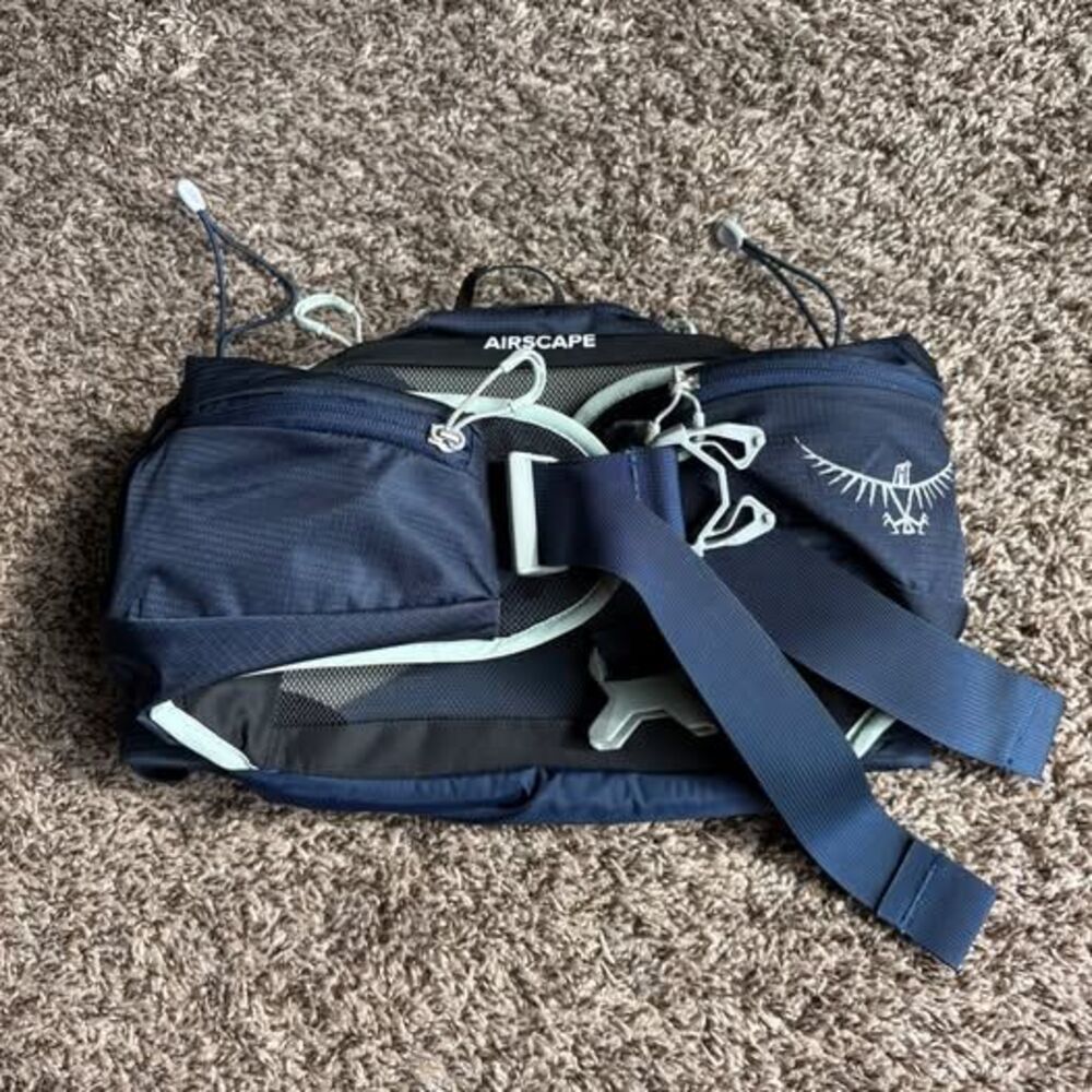 Osprey Talon 6 Hip Pack Navy Blue AirScape Lumbar Fanny Pack Hiking